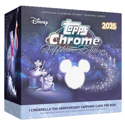 Topps Chrome Disney Sapphire Edition Hobby Box