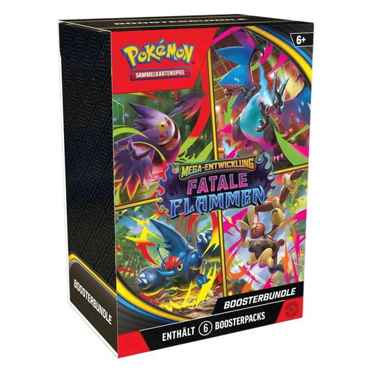 Pokémon Boosterbundle Mega-Entwicklung Fatale Flammen
