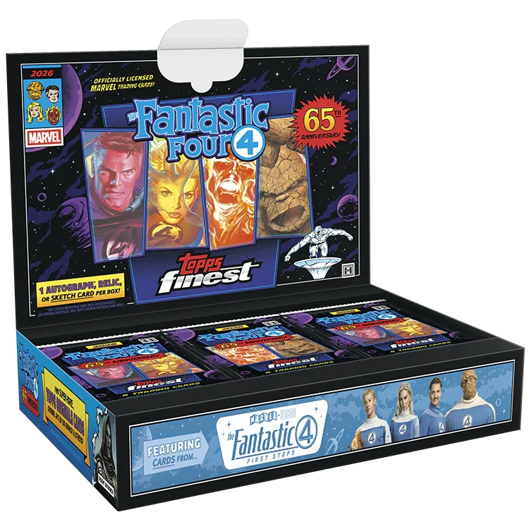 2026 Topps Finest Fantastic Four 65th Anniversary