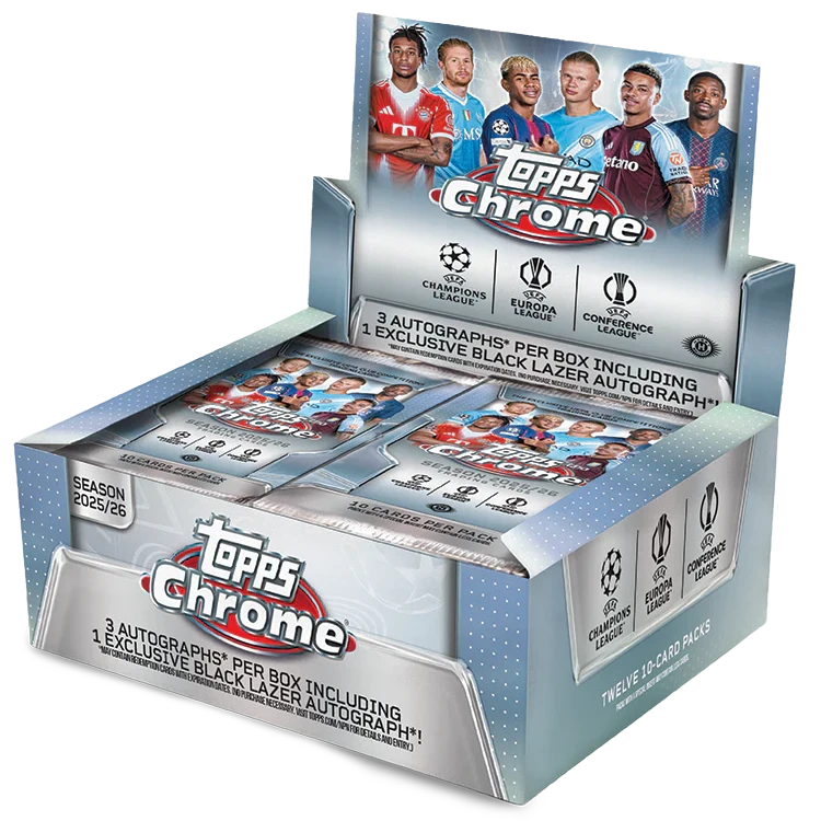 Topps Chrome UEFA Club Competitions 2025-26 - Jumbo Box
