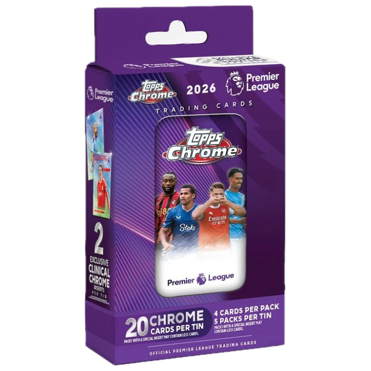 Topps Chrome Premier League 2026 TIN Box