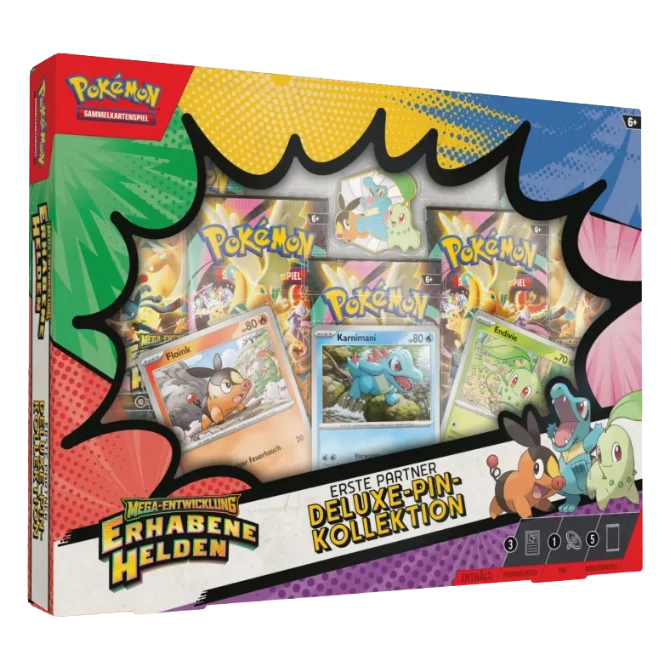 Pokémon Erhabene Helden Deluxe Pin Kollektion DE