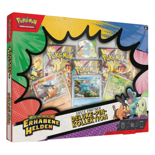 Pokémon Erhabene Helden Deluxe Pin Kollektion DE