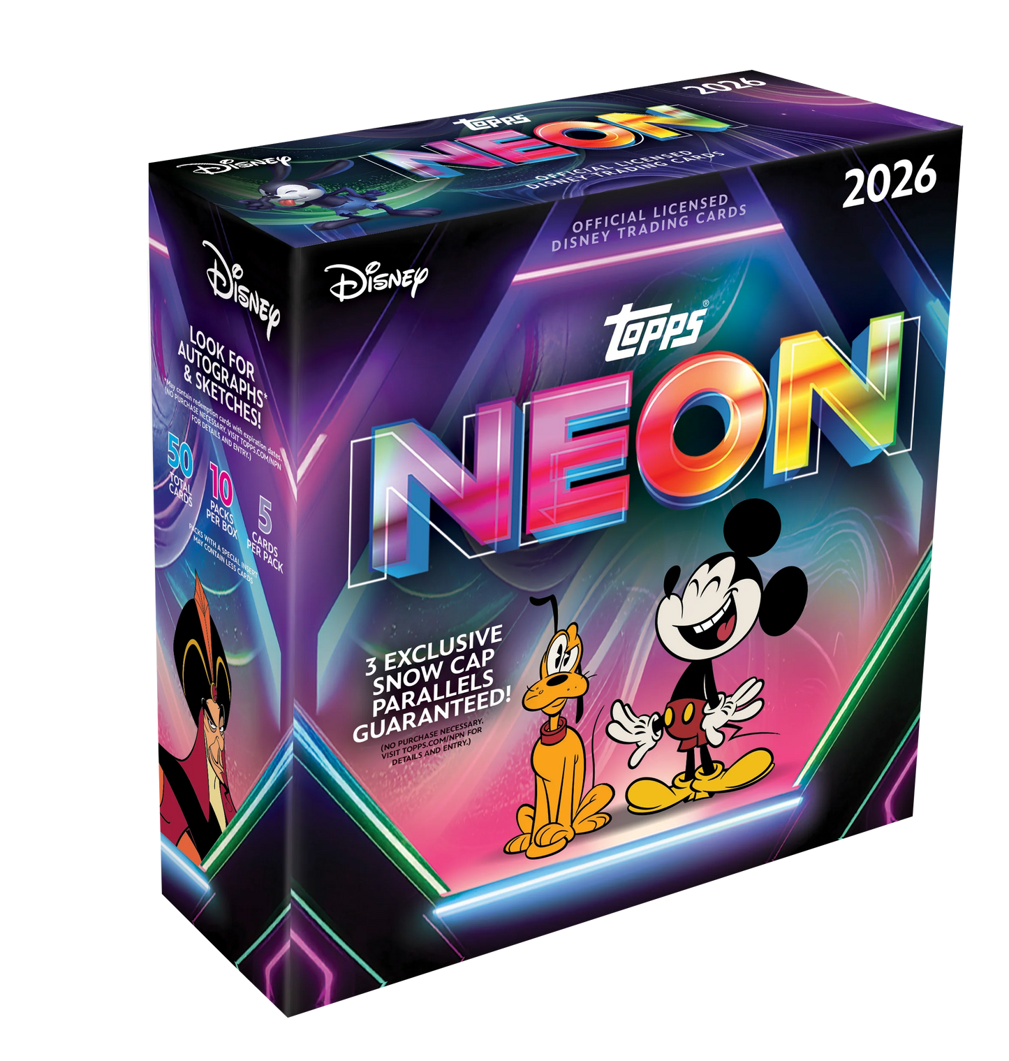 Topps Disney Neon Mega Box