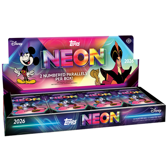 2026 Topps Disney Neon - Hobby Box